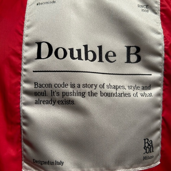 BACON DOWN RED PUFFER - Picture 10 of 15